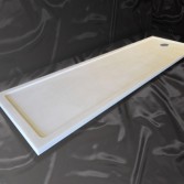 Made to measure shower tray in marble finish
