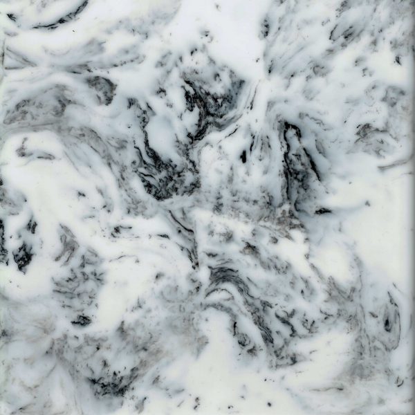 Busy Carrata white marble