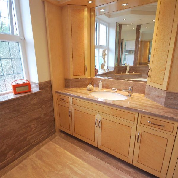 Sandstone bathroom vanity top